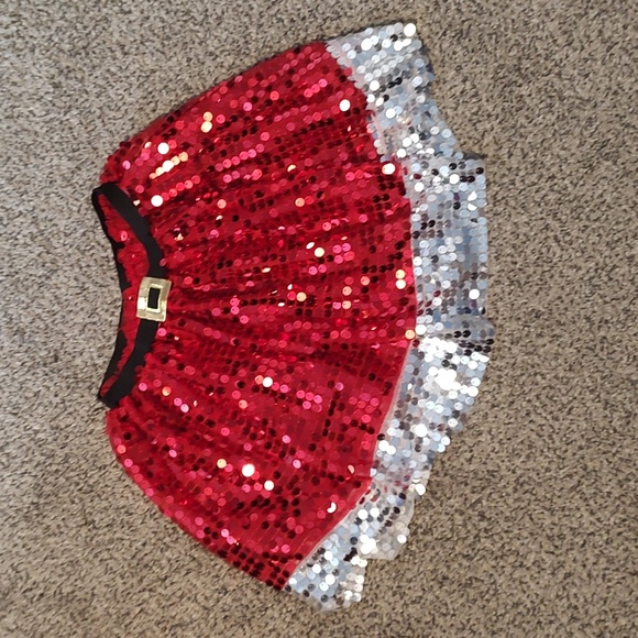 Girls sequin pull on skirt - Picture 1 of 5